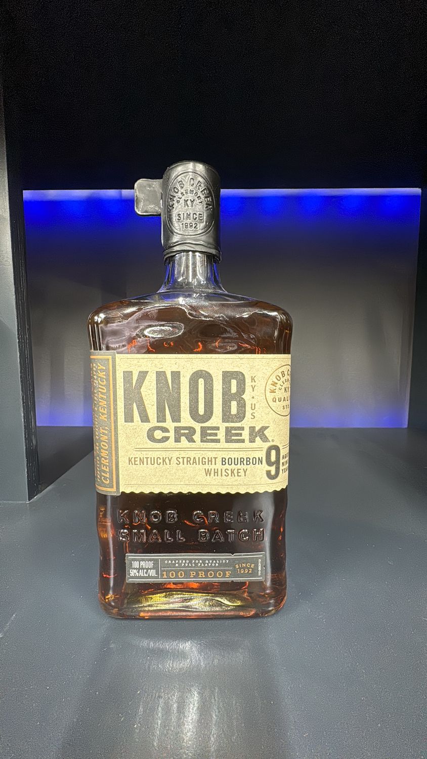 KNOB CREEK 9YR 100PF 750ML