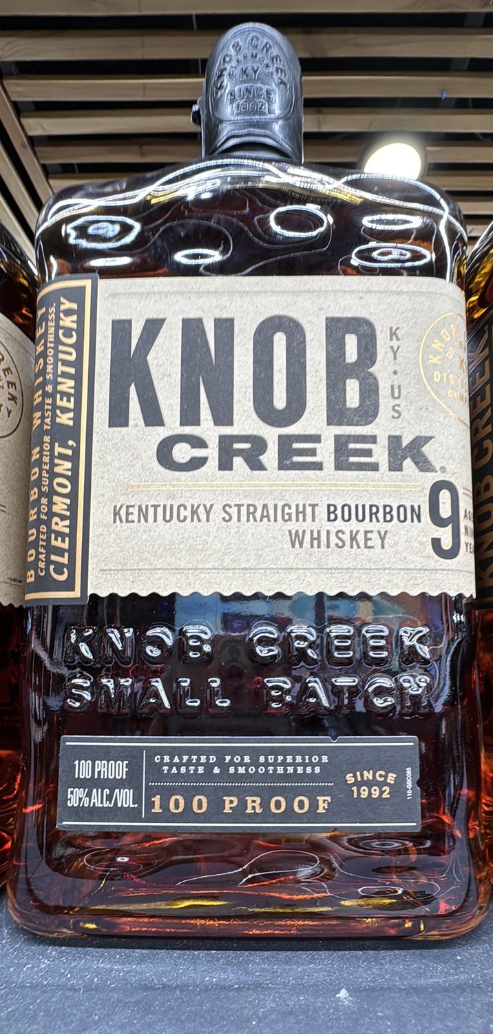 KNOB CREEK BBN 100PF 1.75L