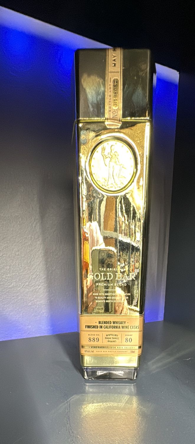 GOLD BAR WHISKEY 750ML