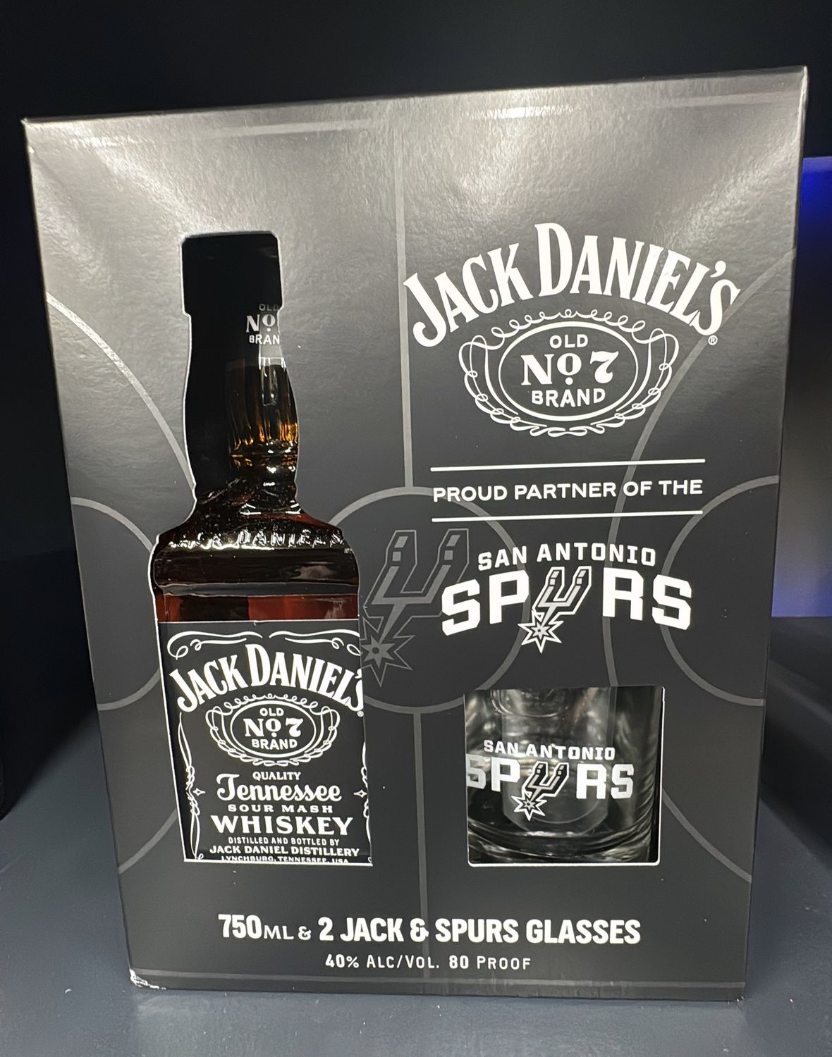JACK DANIELS GIFT SET 750ML