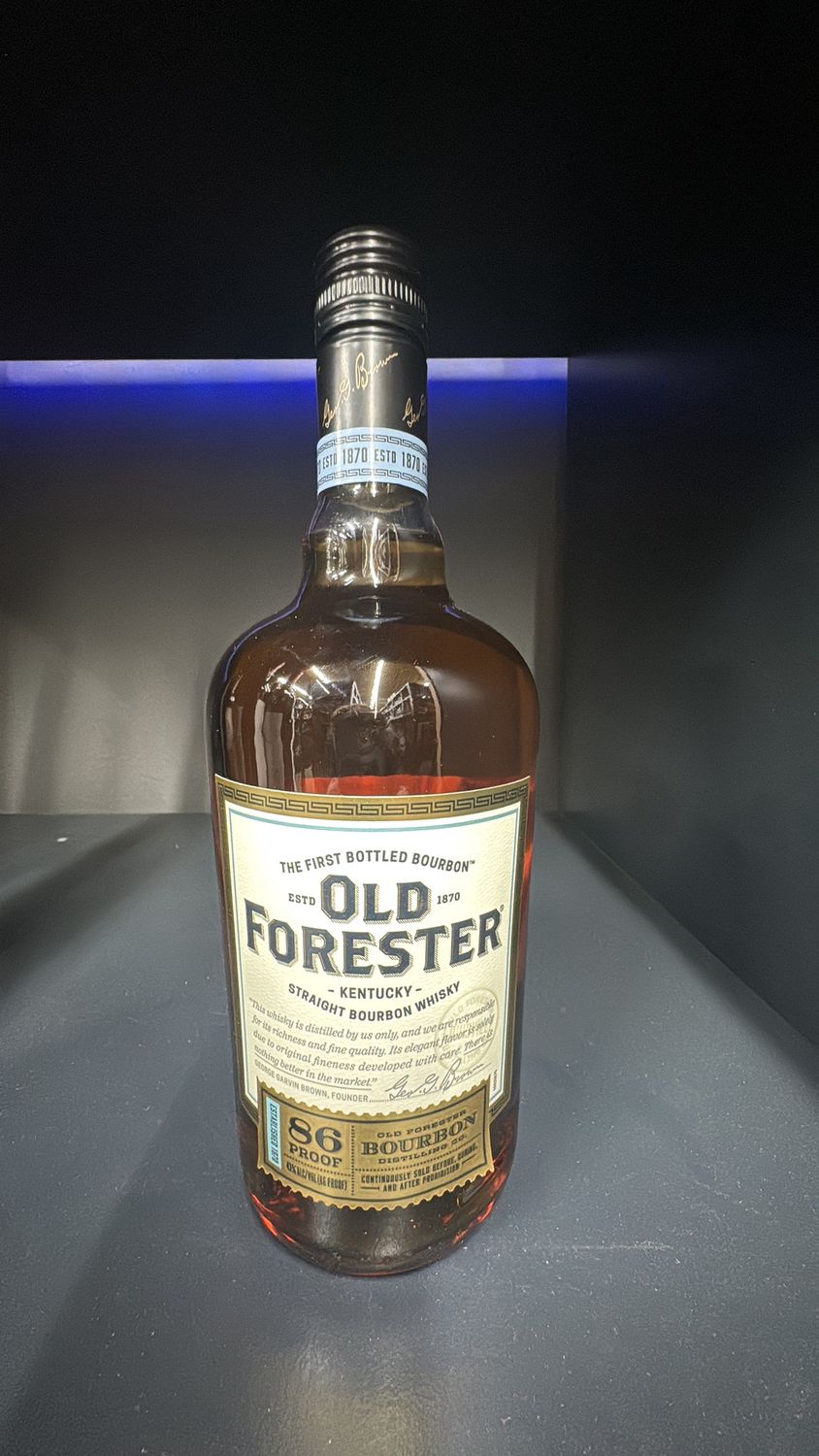 OLD FORESTER 86PF 750ML