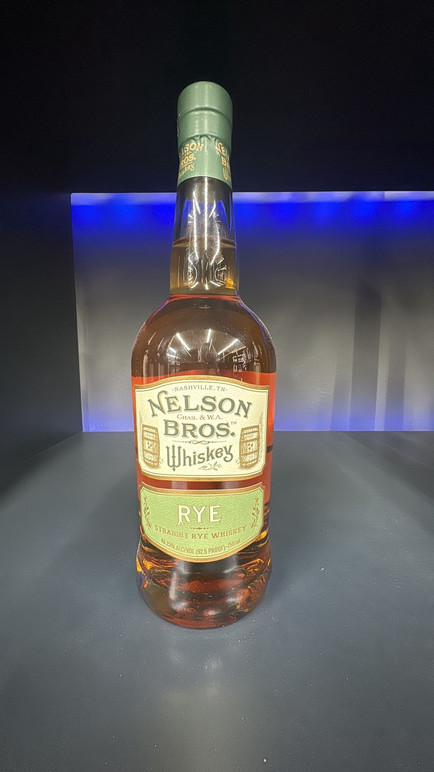 NELSON BROS RYE WSKY 92.5