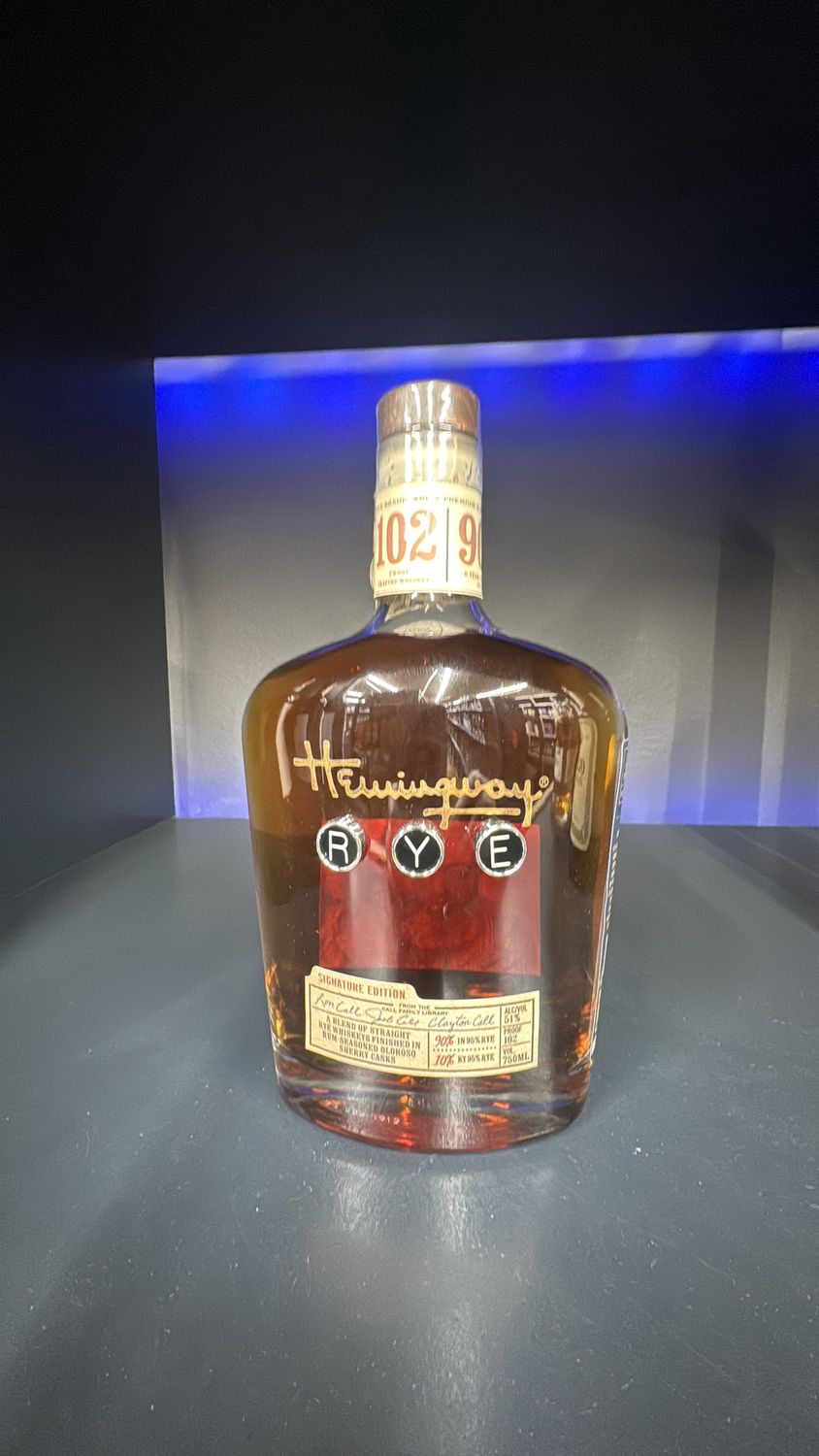 HEMINGWAY RYE 750ML