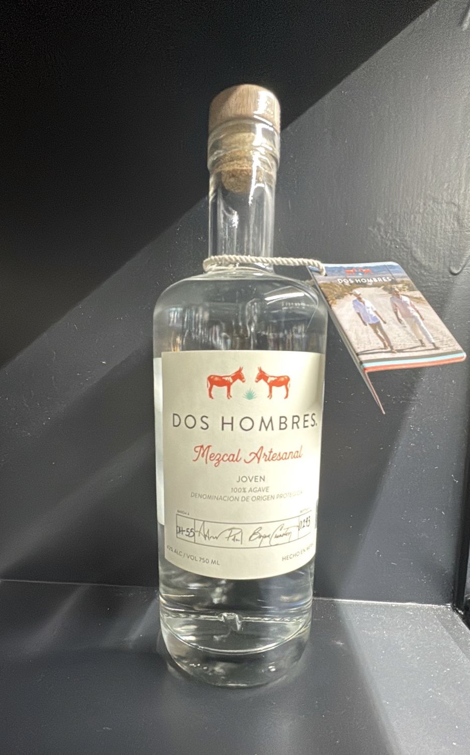 DOS HOMBRES MEZCAL 750ML
