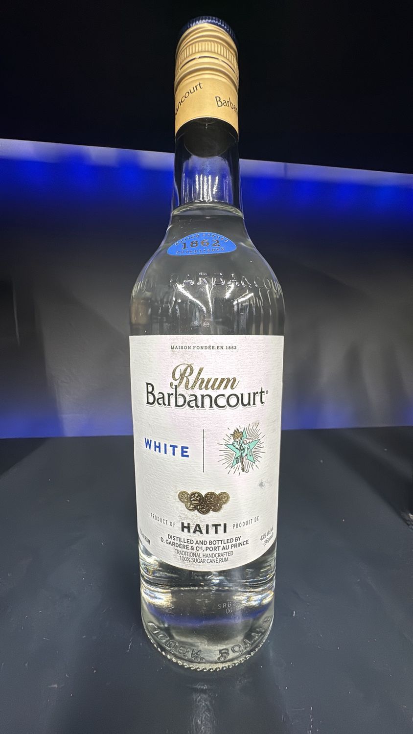 RHUM BARBANCOURT WHITE 750ML