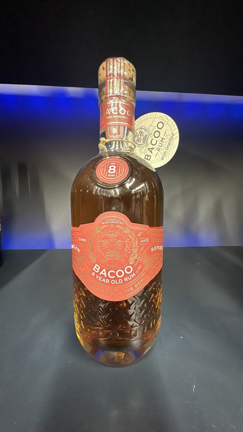 BACOO RUM 8YR 750ML