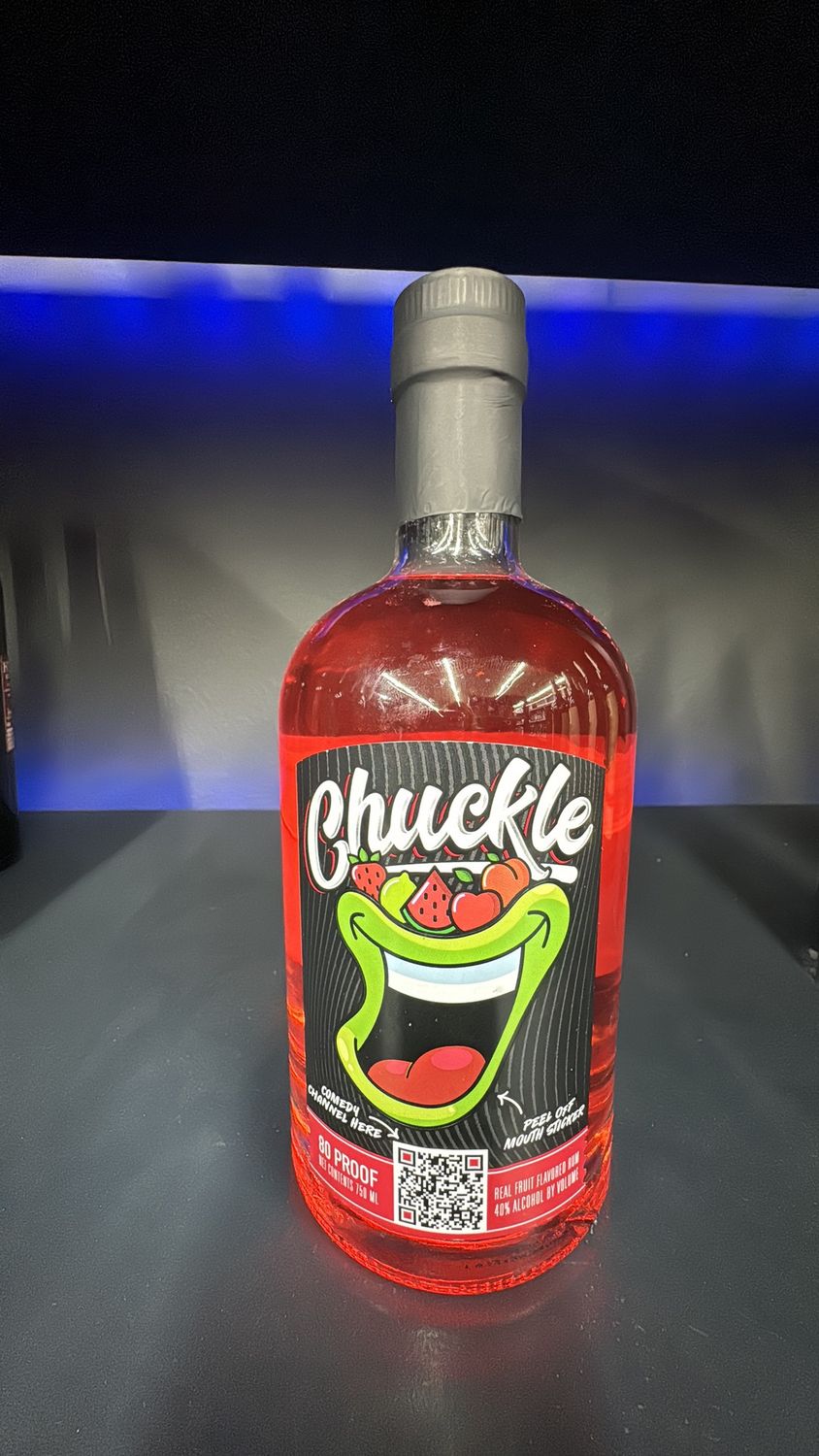 CHUCKLE FLAVORED RUM 750ML