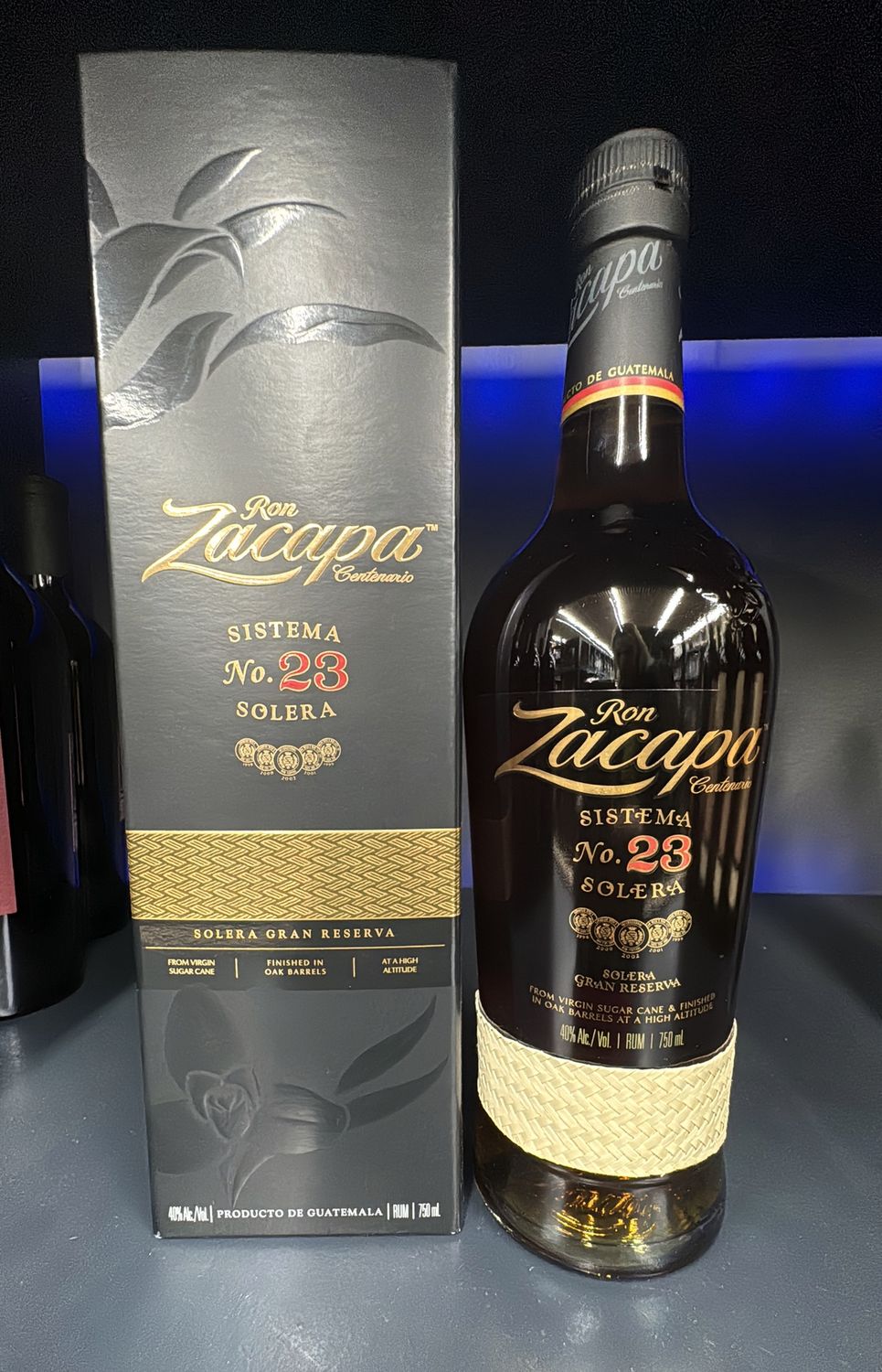 RON ZACAPA 23YR SOLERA 750ML