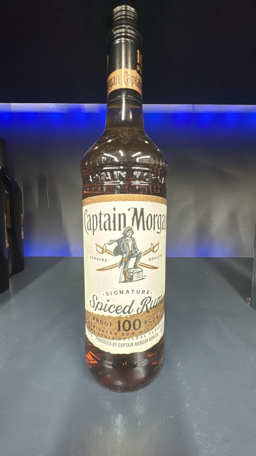CAPT MORGAN SPICED 100PF 750ML