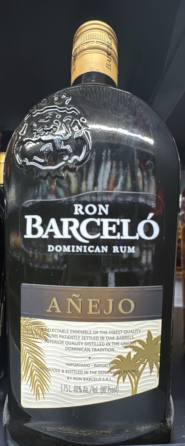 RON BARCELO RUM ANEJO 1.75LT