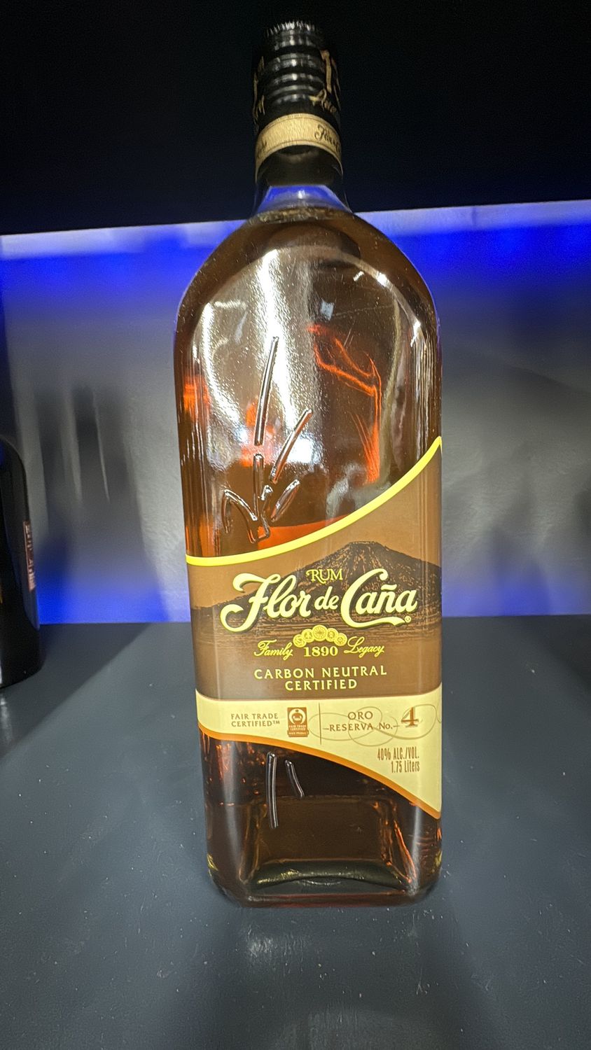 FLOR DE CANA ANEJO 4YR 1.75L