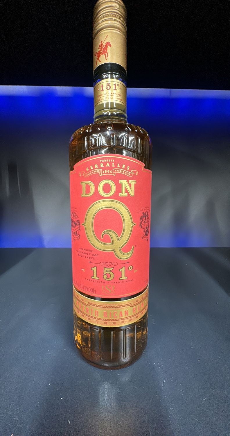 DON Q  151PF 750ML