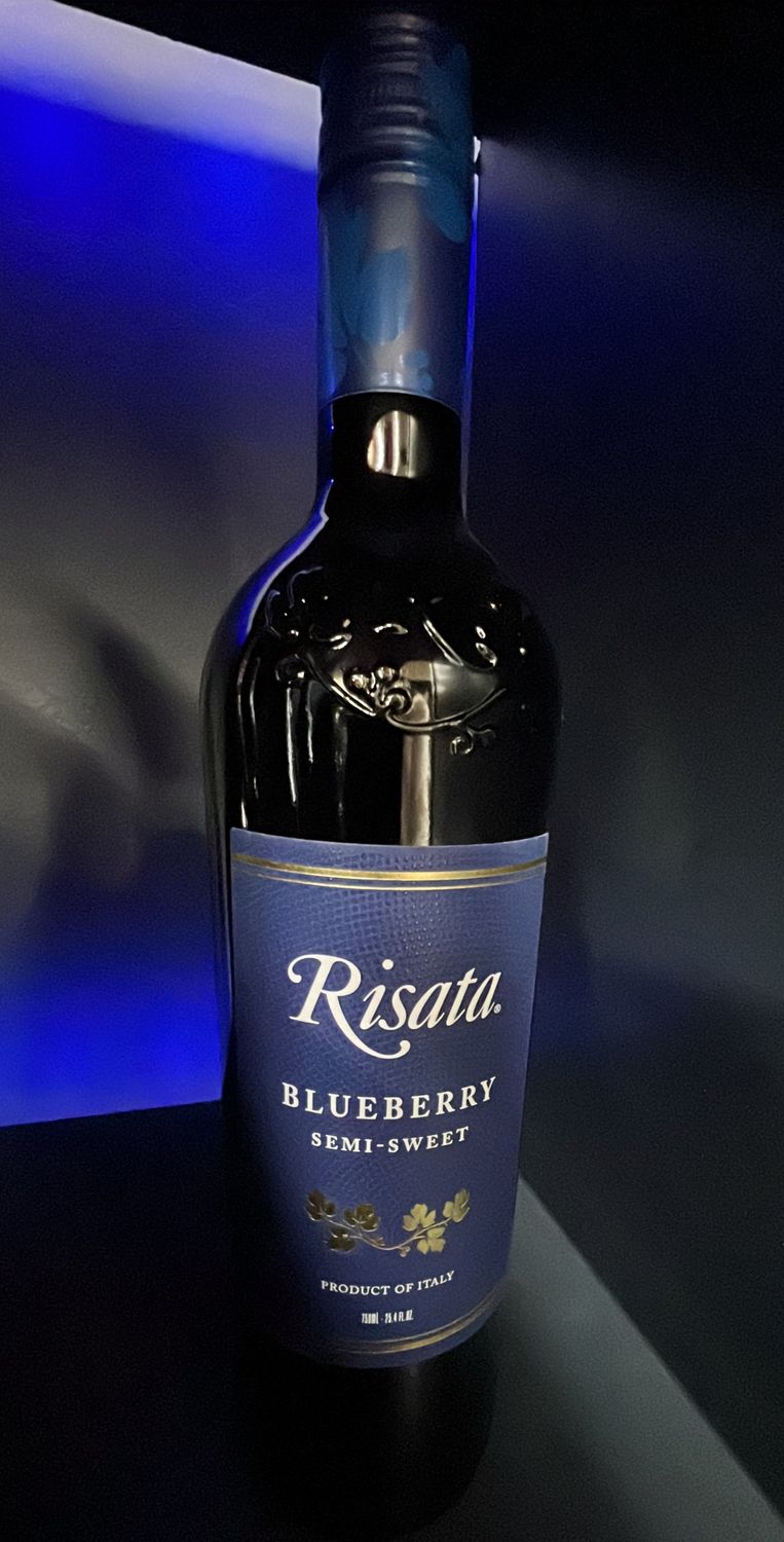 RISATA BLUEBERRY SEMI SWT 750ML