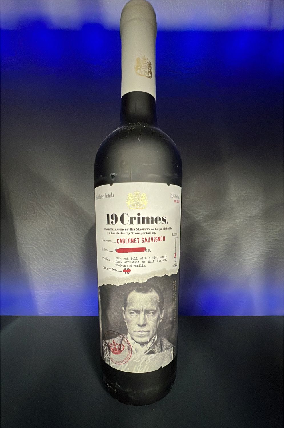 19 CRIMES CAB SAU 750ML