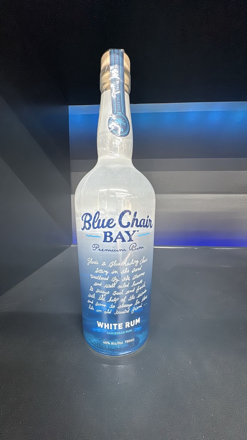 BLUE CHAIR BAY WHITE RUM 750ML