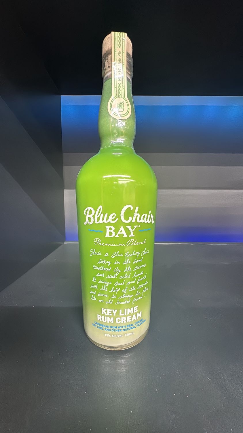 BLUE CHAIR KEY LIME CREAM 750ML