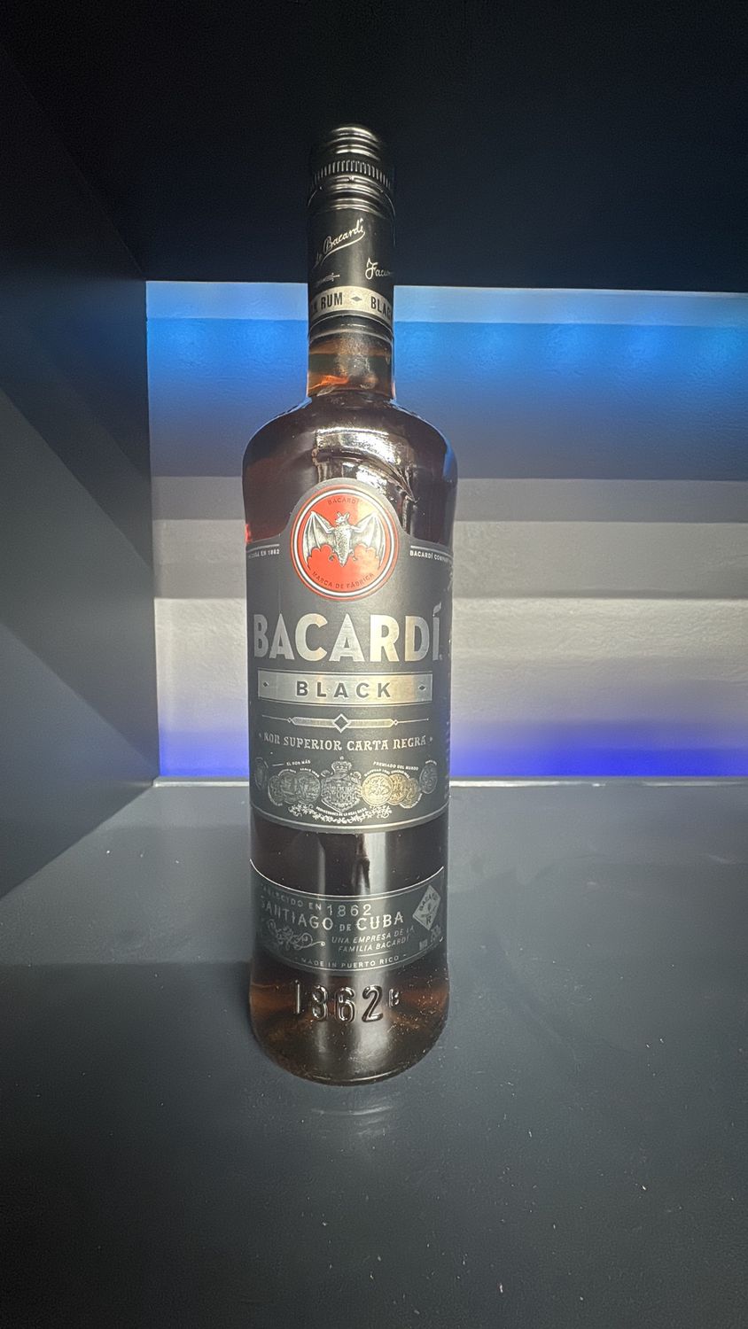 BACARDI BLACK 750ML