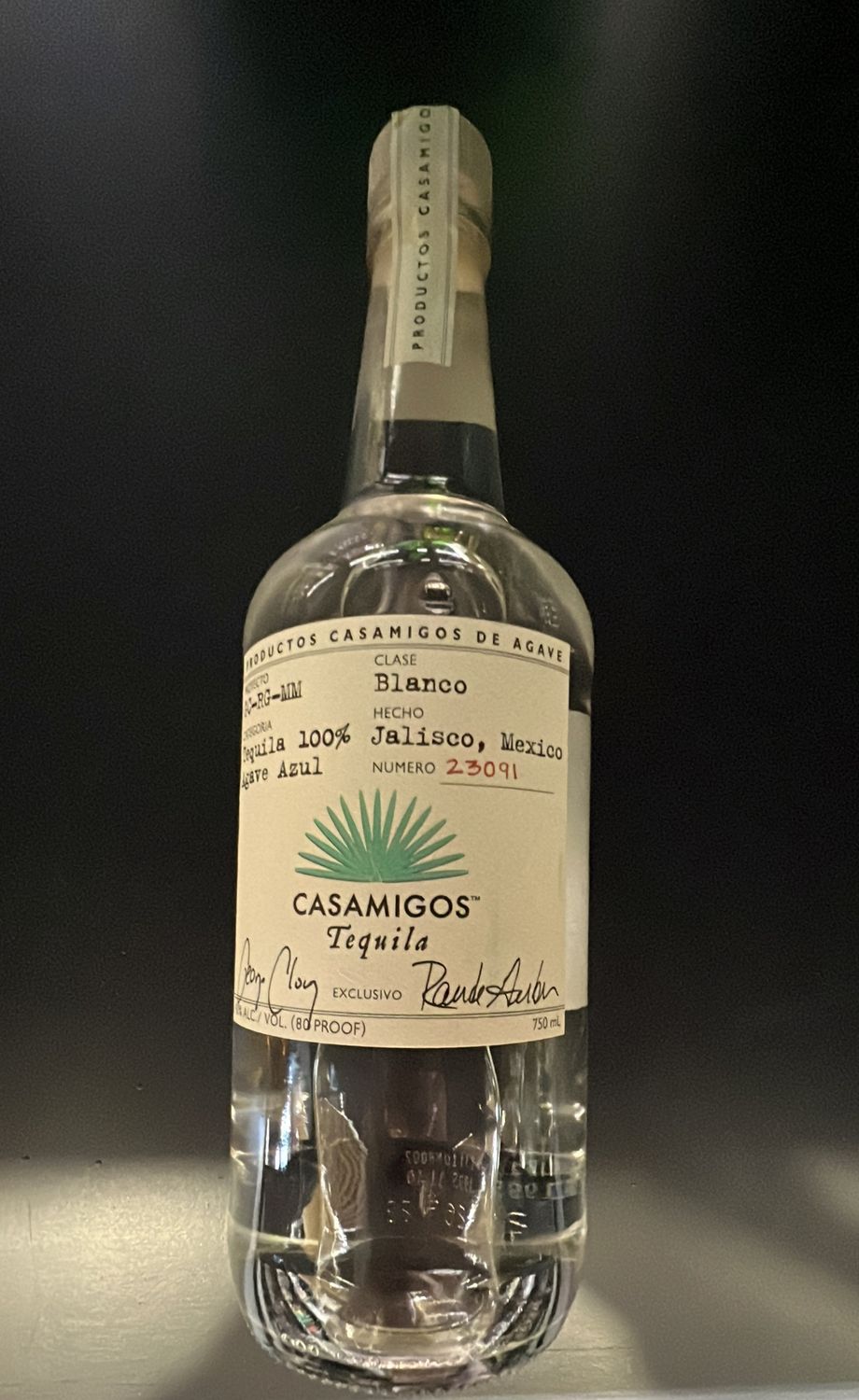 CASAMIGOS BLANCO 750ML