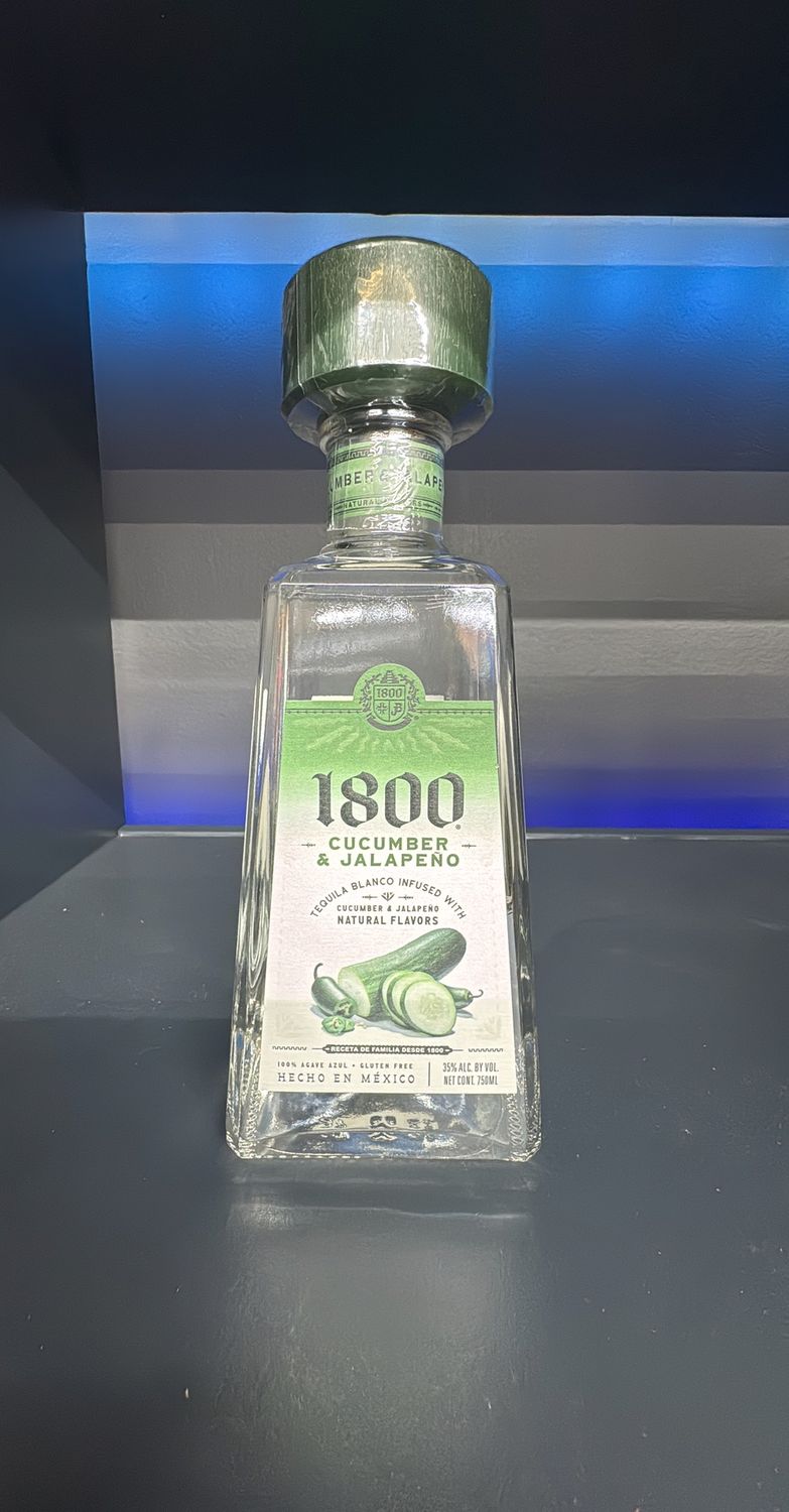 1800 CUCUMBER JALAPEÑO 750ML