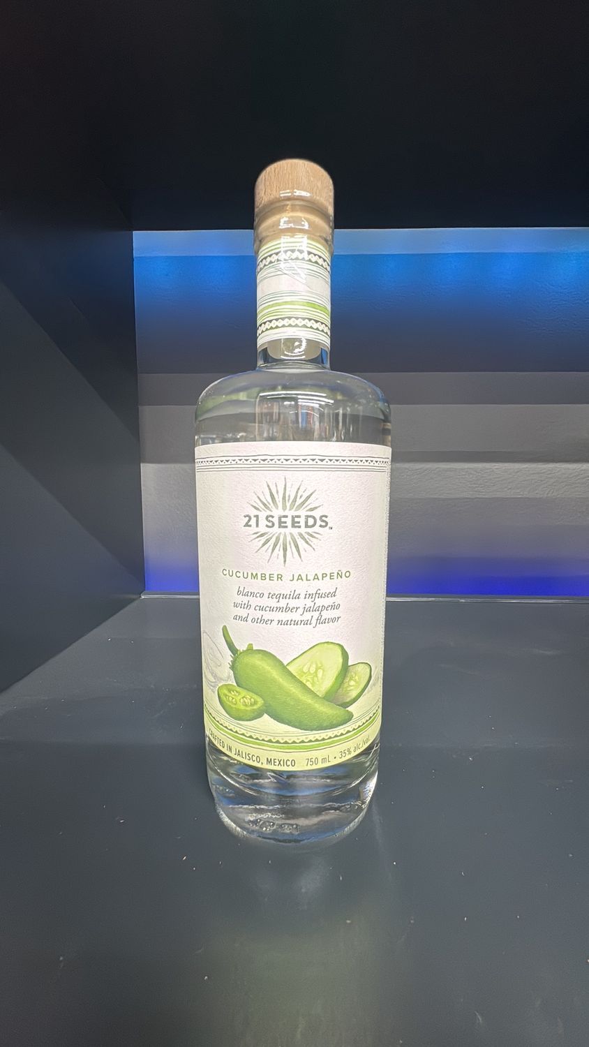 21 SEEDS CUCUMBER JALAPEÑO 750ML
