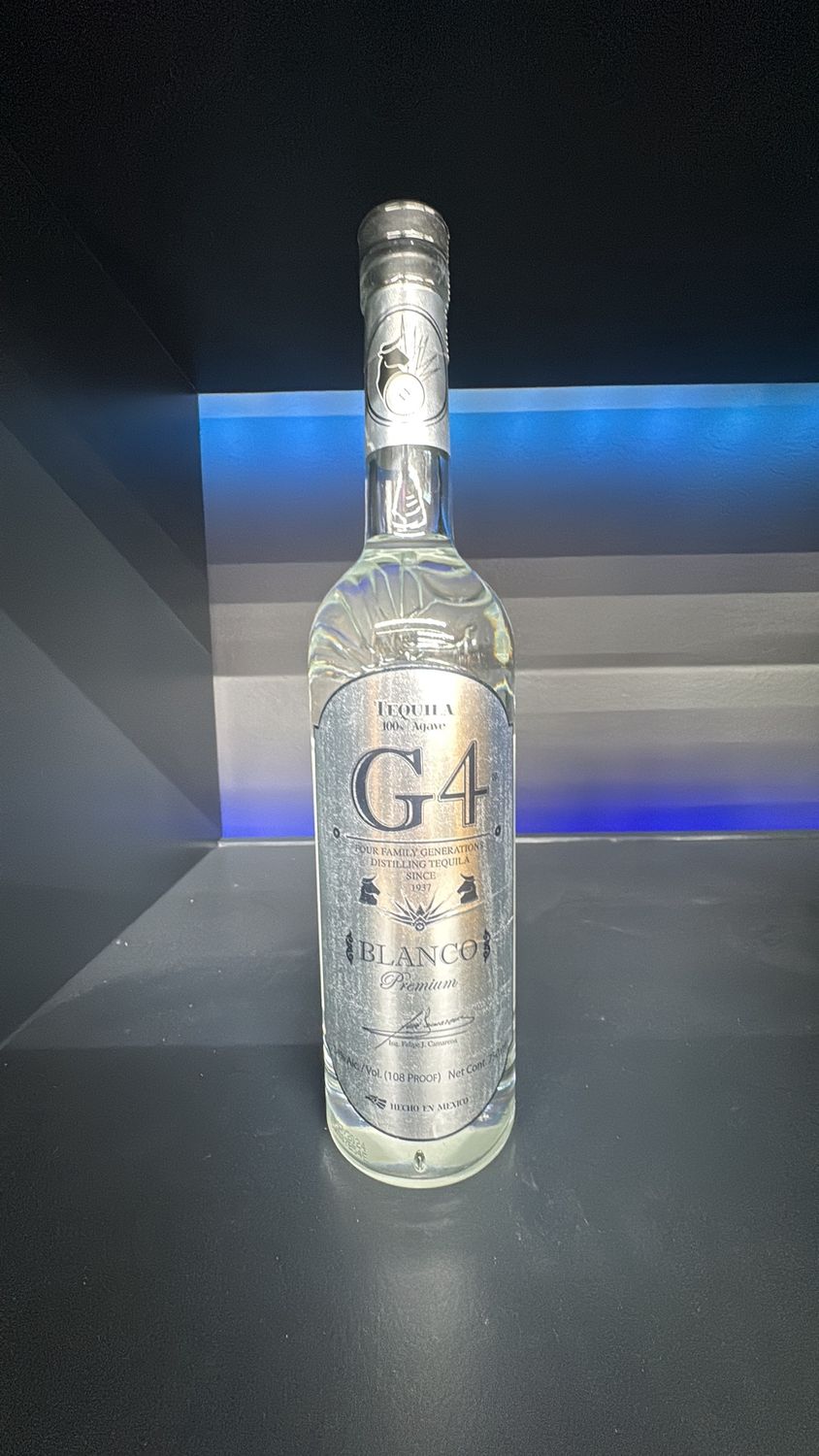G4 TEQUILA BLANCO 108PROOF 750ML