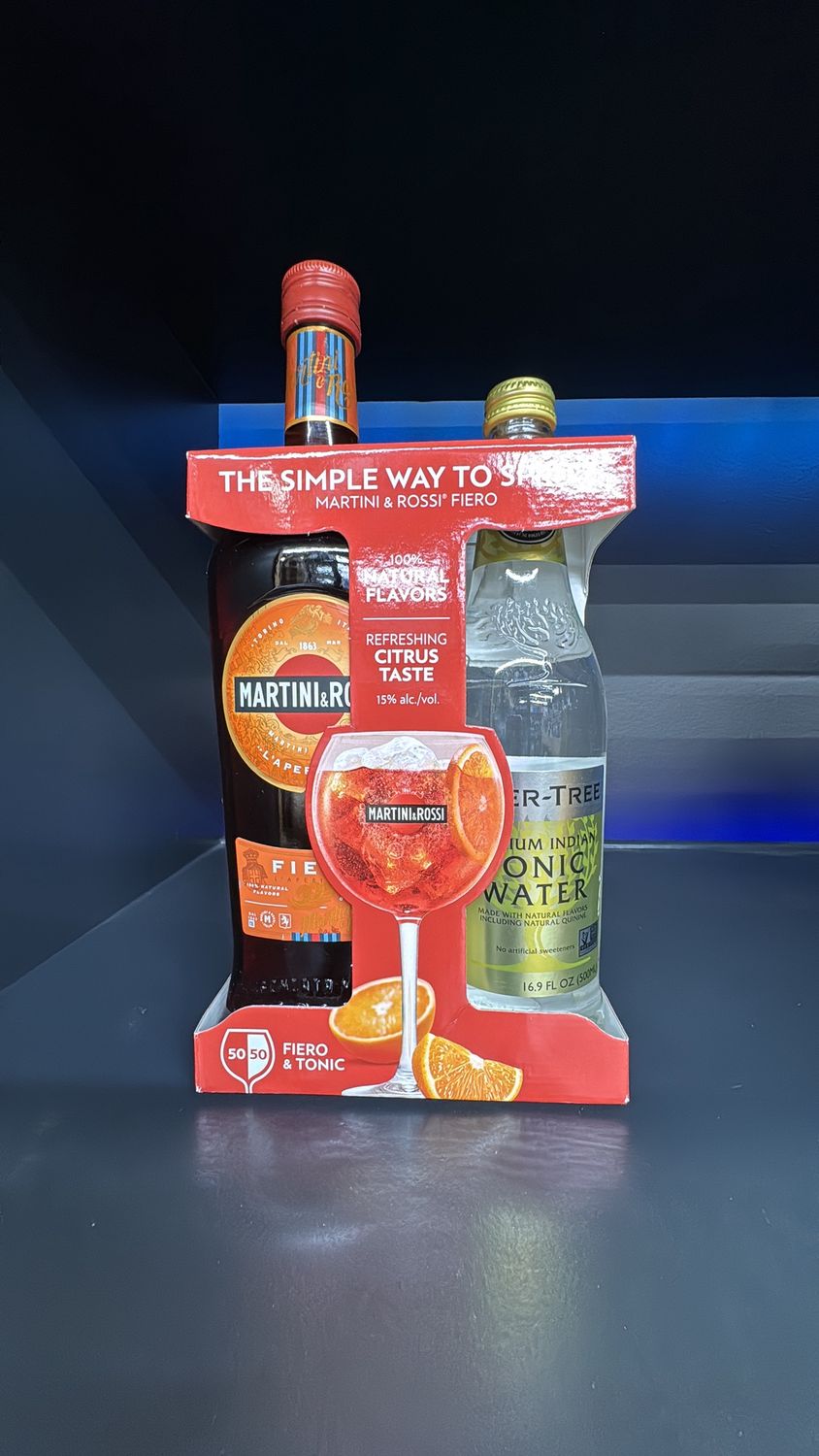 MARTINI &amp; ROSSI FIERO SET 750ML