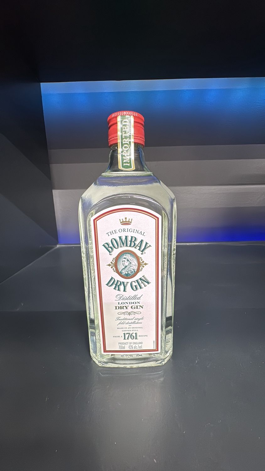 BOMBAY DRY GIN 750ML