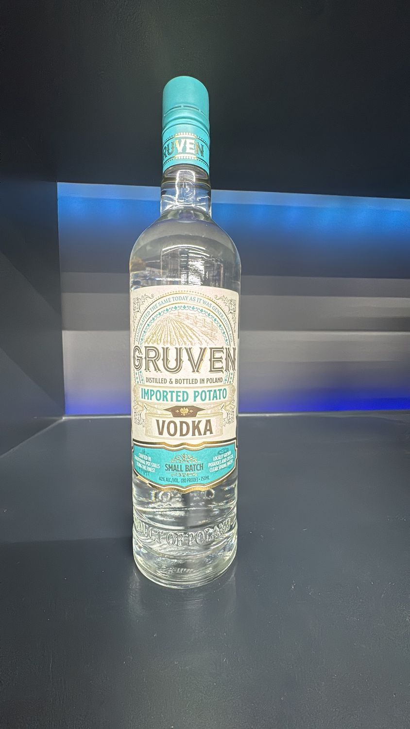 GRUVEN  POTATO VODKA 750ML