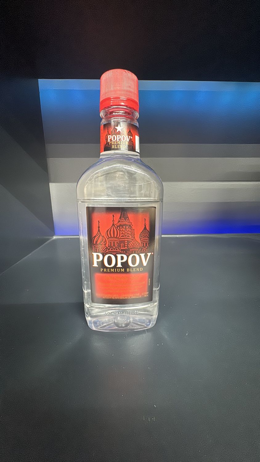 POPOV VODKA  750ML