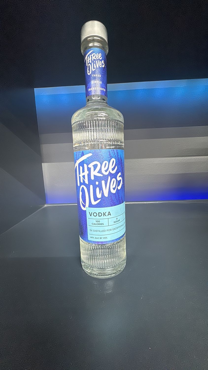 THREE OLIVES VODKA 750ML