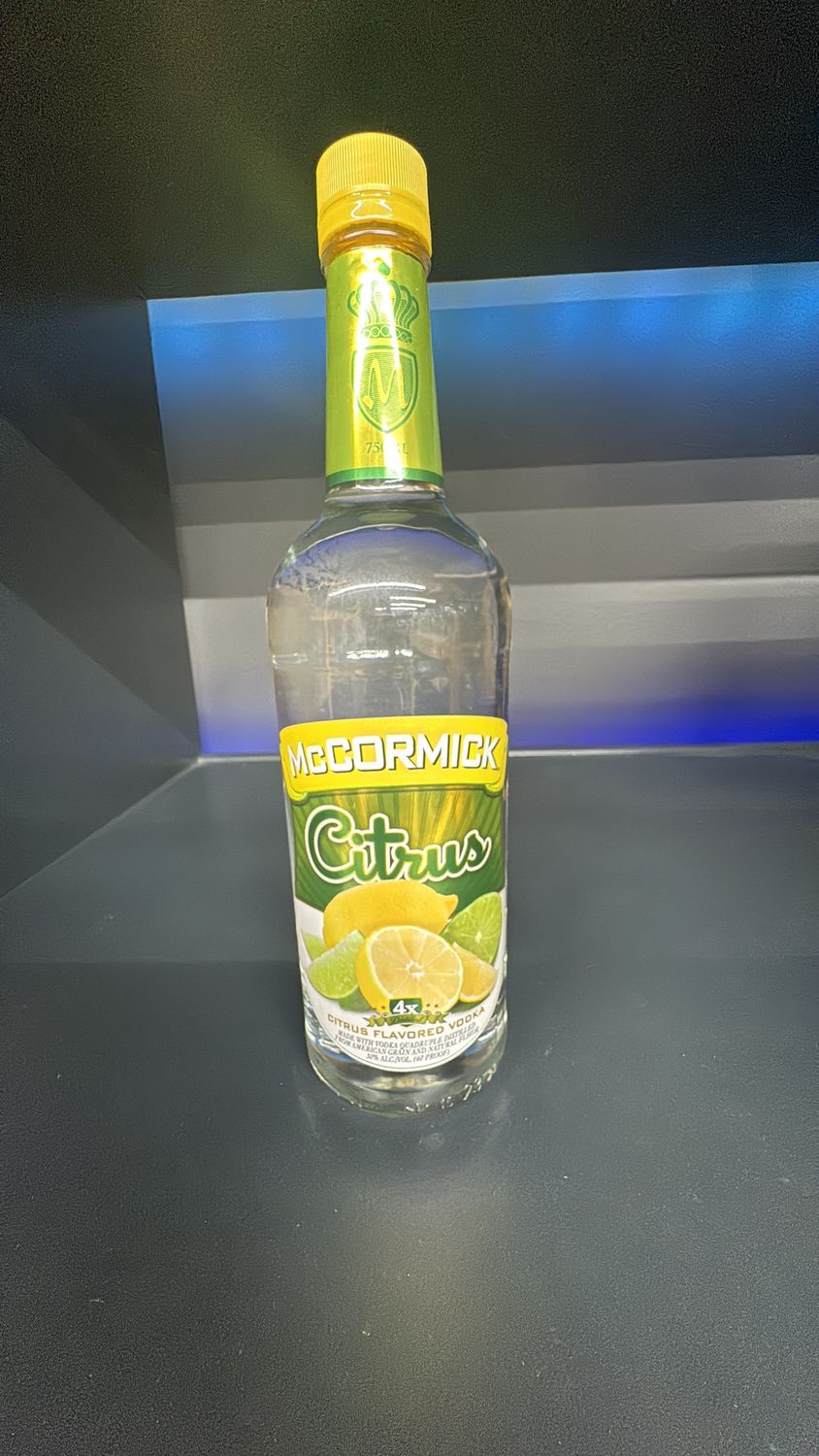 MCCORMICK VODKA CITRUS 750ML