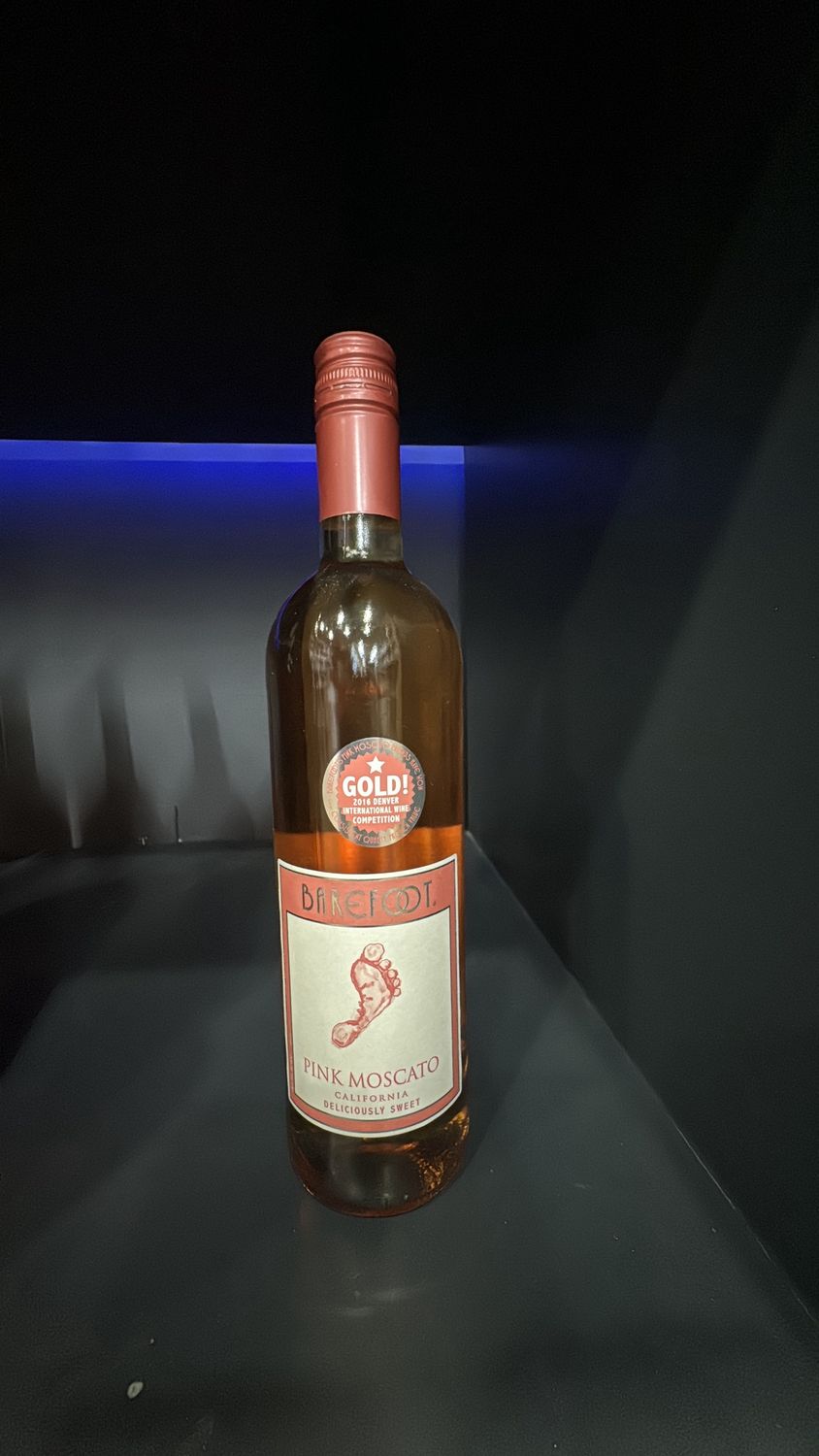 BAREFOOT PINK MOSCATO 750ML