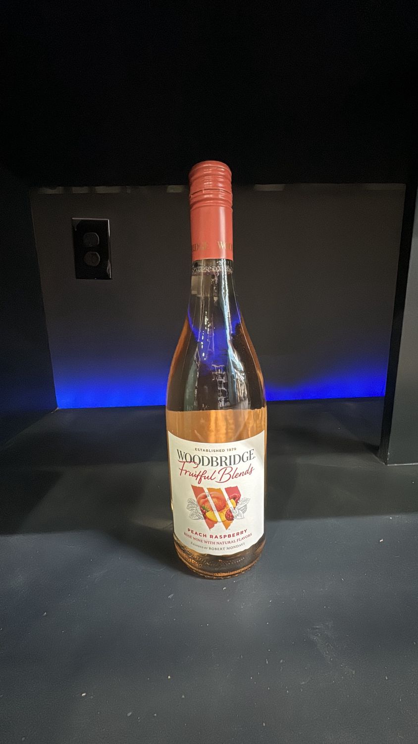 WOODBRIDGE PEACH RASPBERRY 750ML