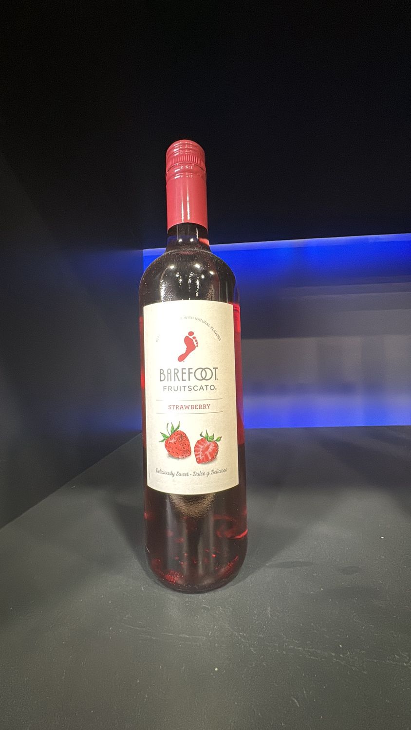 BAREFOOT MOSCATO STRAWBERRY 750ML