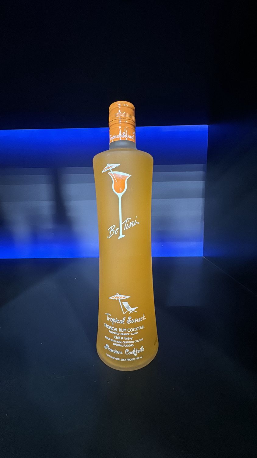 BE TINI TROPICAL SUNSET 750ML