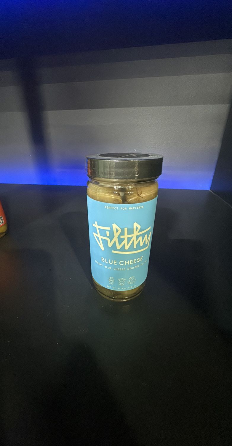 FILTHY BLUE CHEESE OLIVES 8OZ
