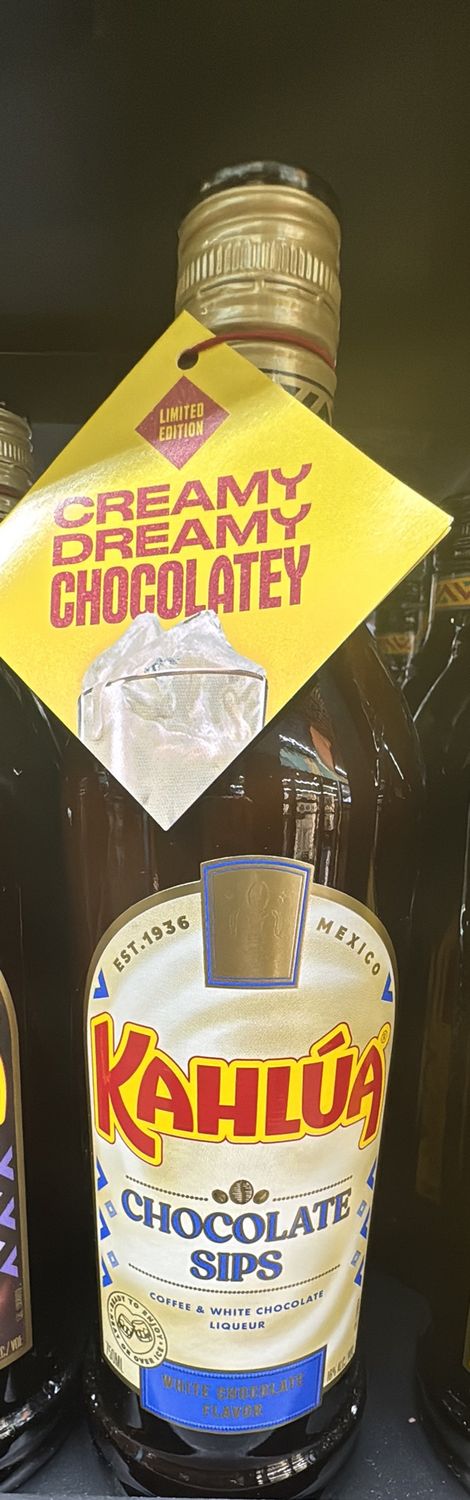 KAHLUA WHITE CHOC SIPS 750ML