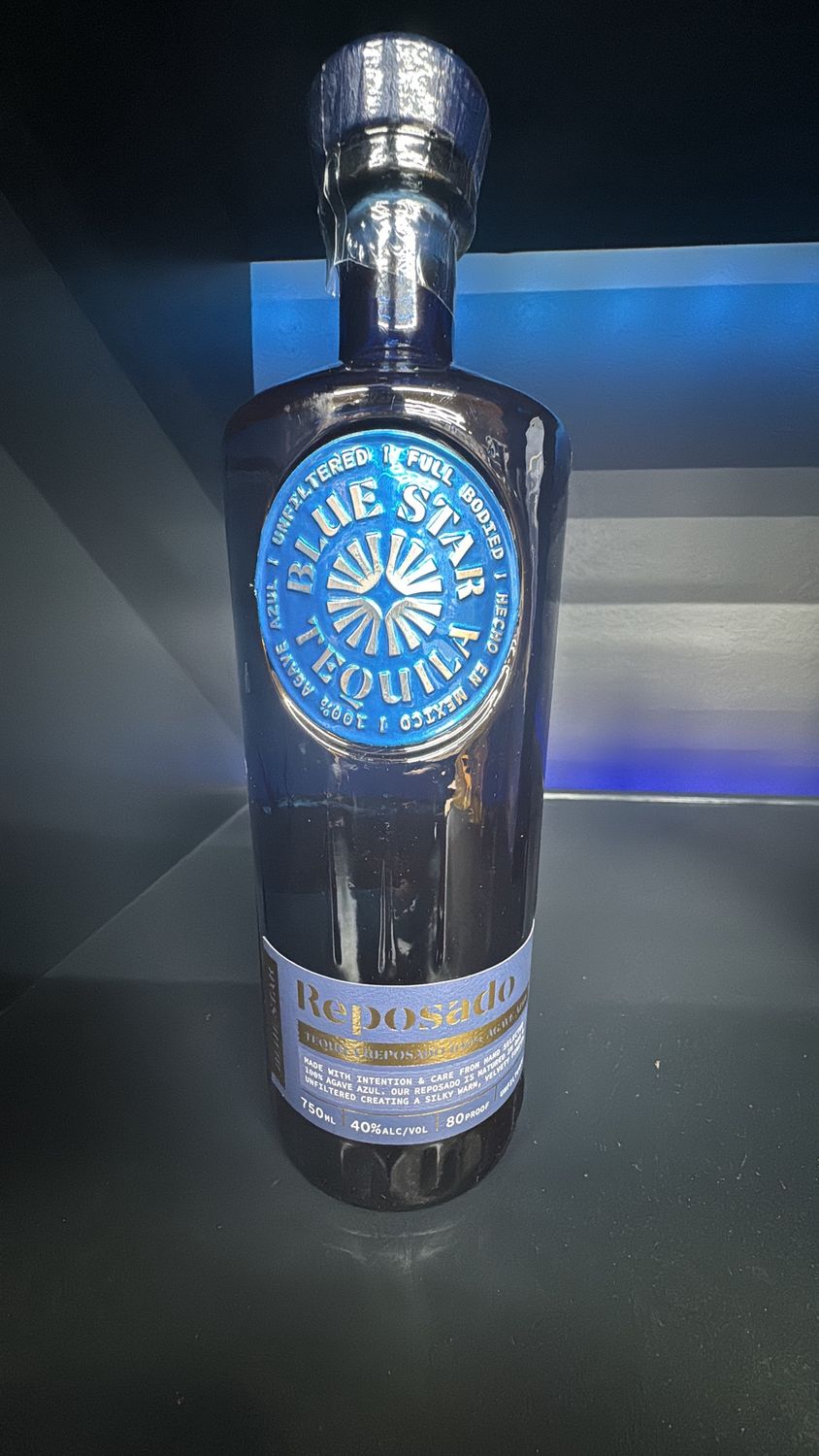 BLUE STAR TEQUILA REPO 750ML
