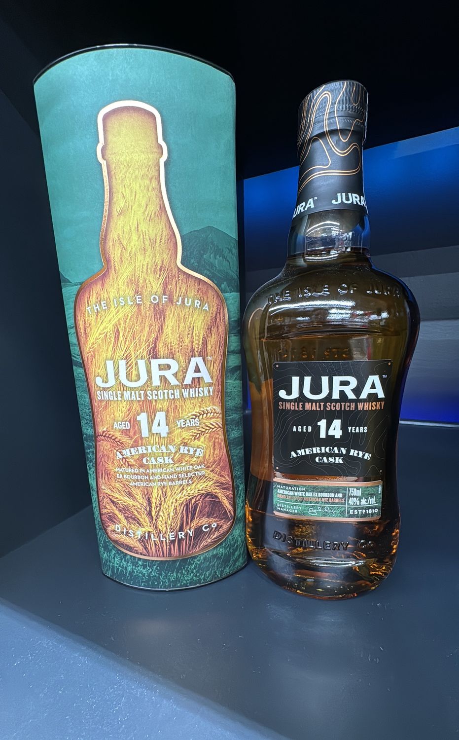 JURA AMERICAN RYE CASK 14YR 750 ML