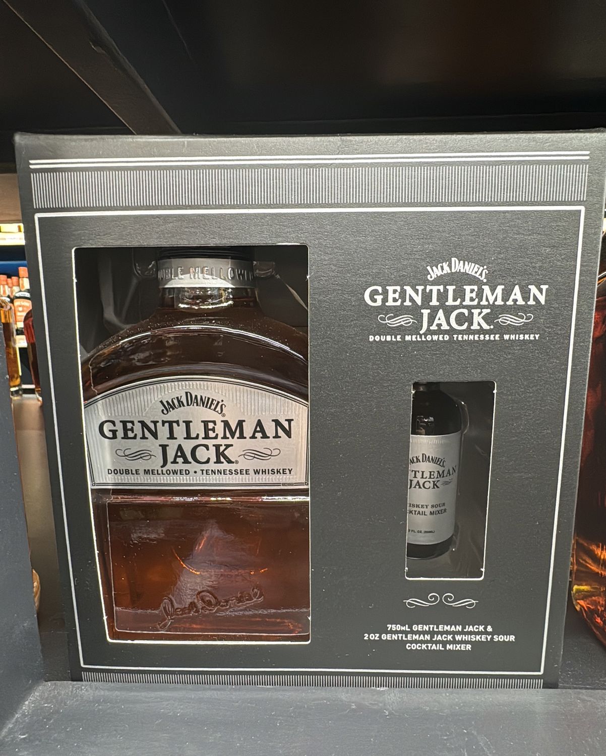 GENTLEMAN JACK GIFT SET 750ML
