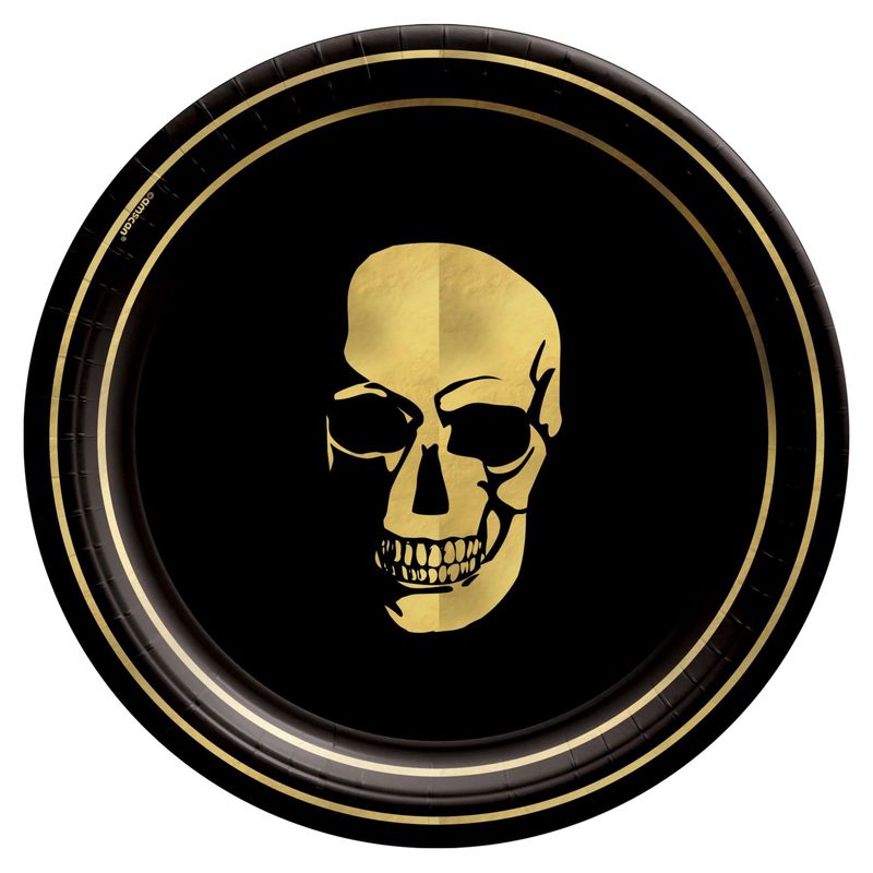 Glam Boneyard 7" Metallic Round