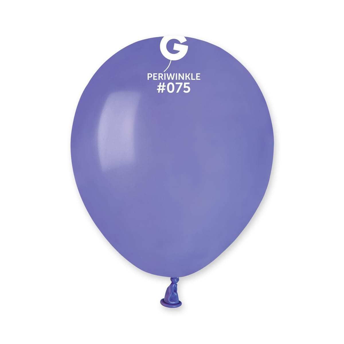 Gemar Standard Periwinkle Latex Balloons #075 5in - 100 pieces
