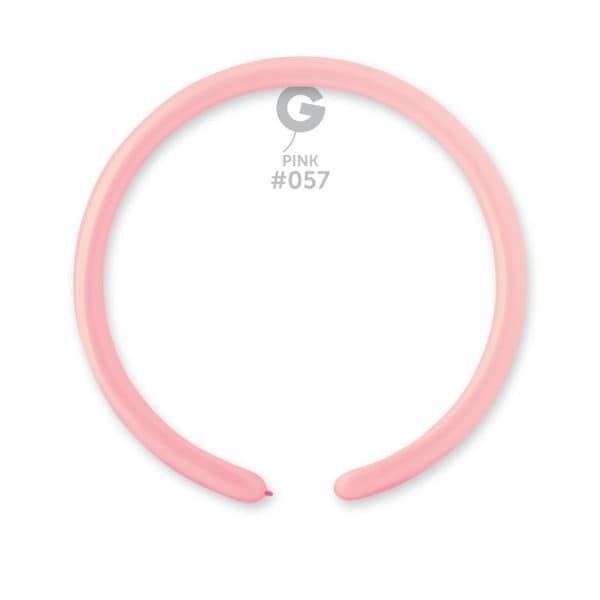 Gemar Standard Pink Latex Balloons #057 1in - 50 pieces