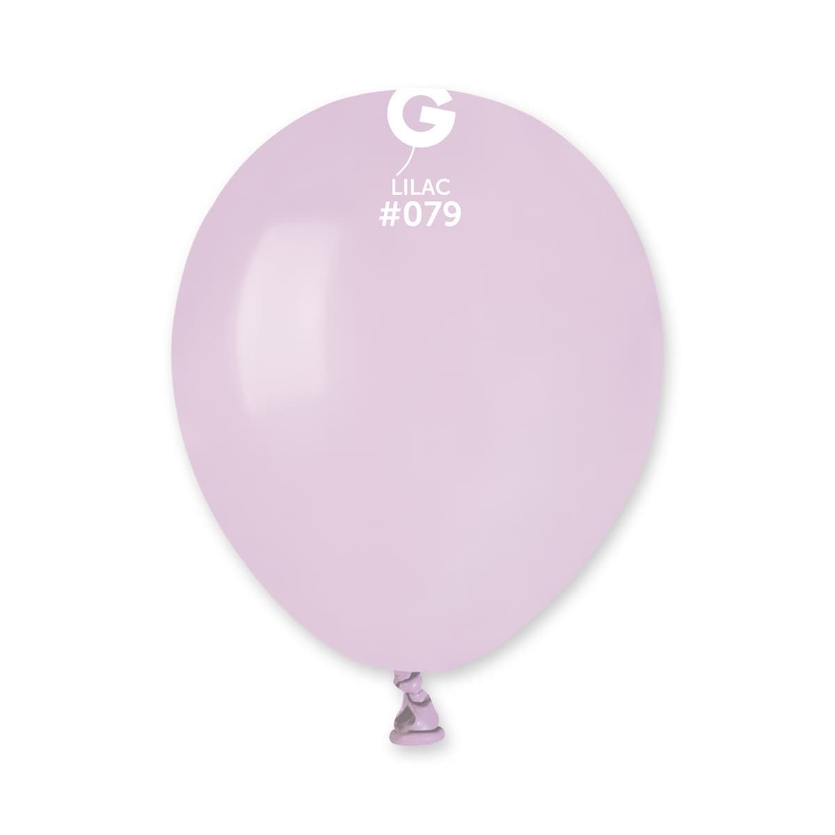 Gemar Standard Lilac Latex Balloons #079 5in - 100 pieces
