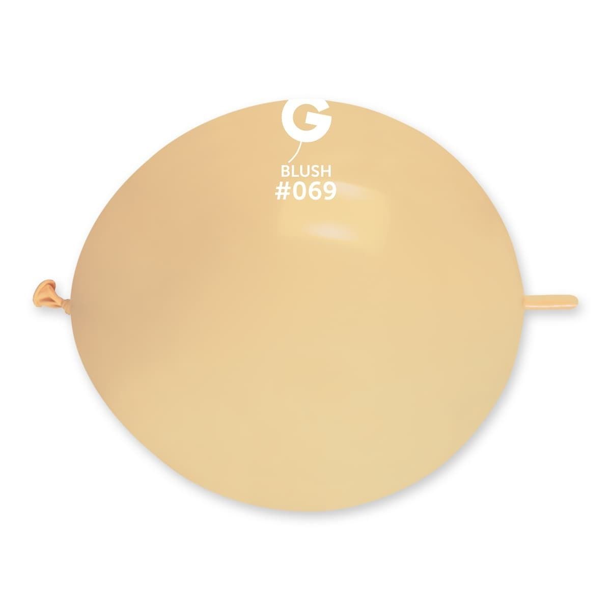 Gemar Standar Blush Latex Balloons #069 13in - 50 pieces