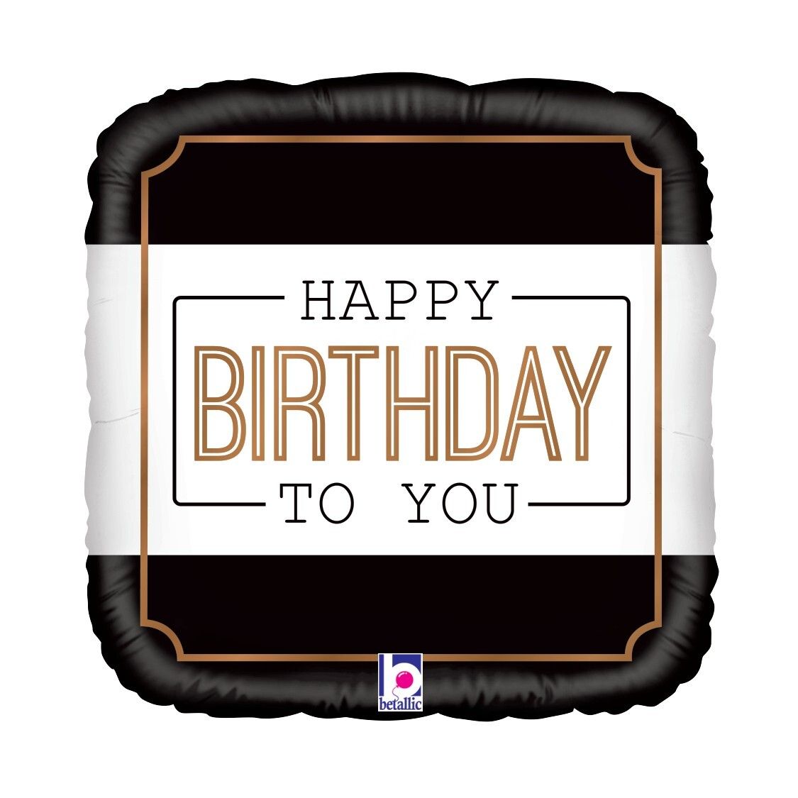 Foil Balloon Classic Birthday 18in