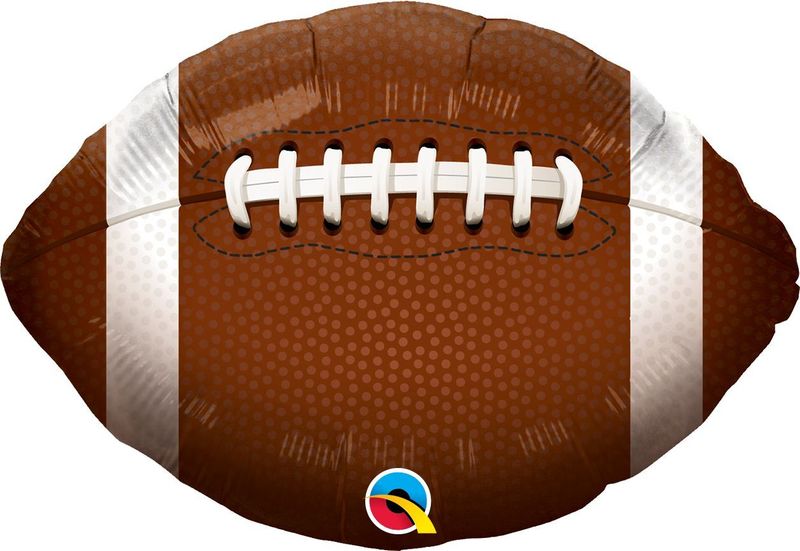 Foil Balloon Football Shape 18in