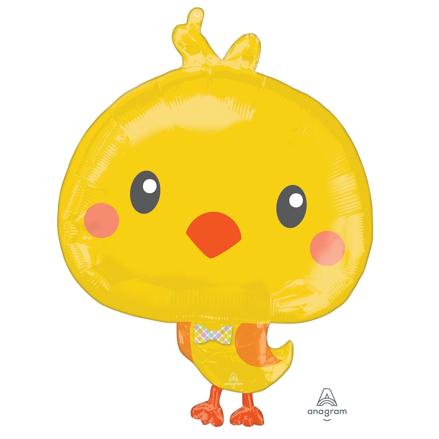 Foil Balloon Easter Chicky 28in