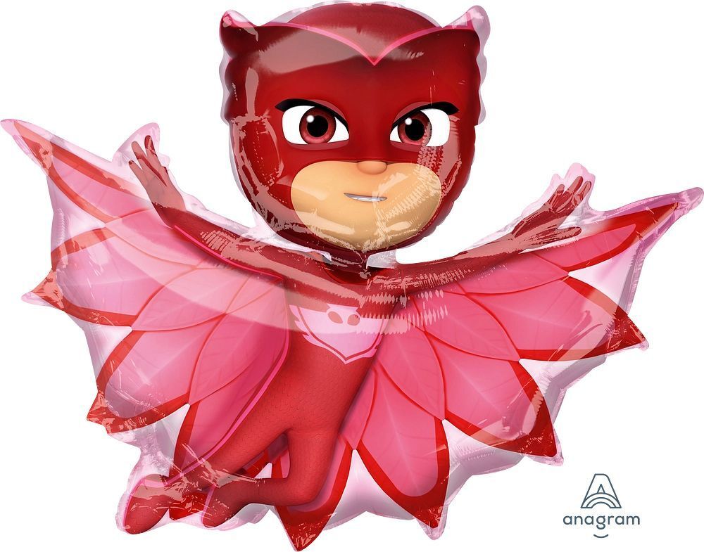 Foil Balloon Pj Masks Owlette 33in