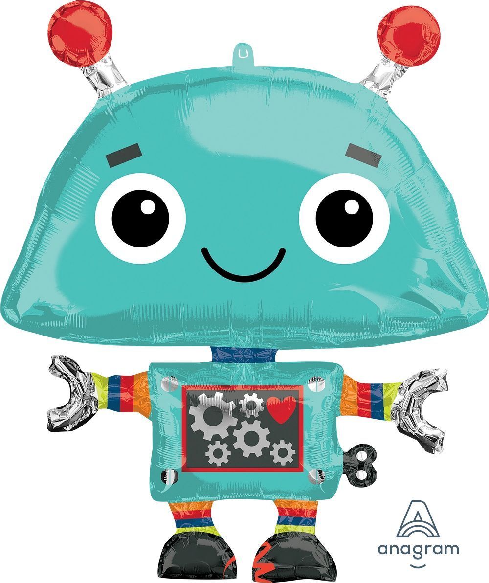 Foil balloon Robot 29in